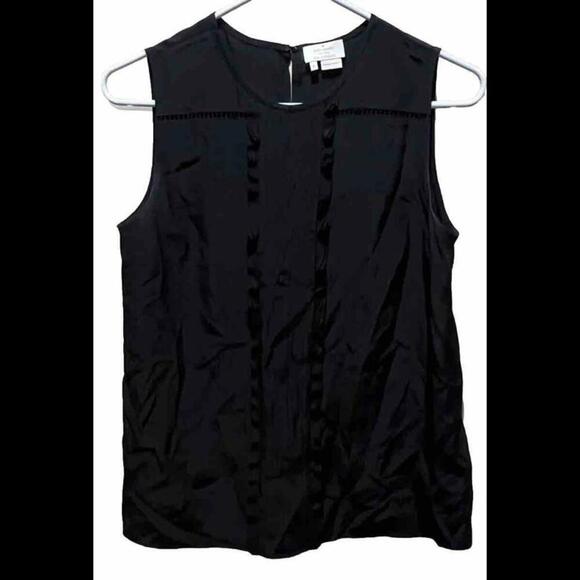 Tops - Kate Spade Womens Top Sleeveless Black 100% Silk Sz‎ 2